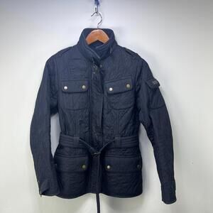Barbour Polaquilt Jacket Size 12 Women's